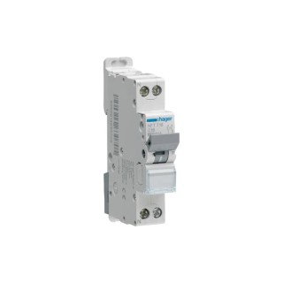 Disjoncteur 1P+N 4.5-6kA courbe C - 2A 1 module