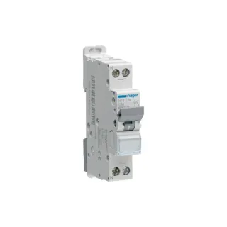Disjoncteur 1P+N 45-6Ka Courbe C - 2A 1 Module