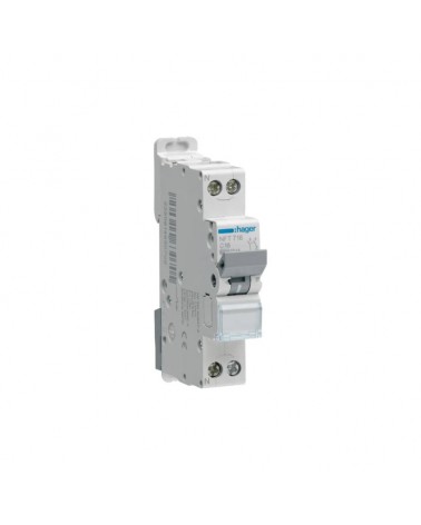 Disjoncteur 1P+N 4.5-6Ka Courbe C - 2A 1 Module