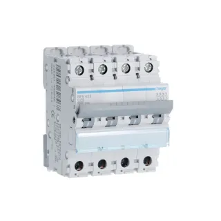Disjoncteur 4P 6-10Ka Courbe C - 25A 4 Module