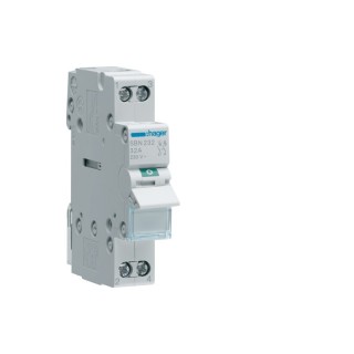 Interrupteur modulaire 2 pôles 32A