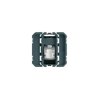 Prise Gallery Rj45 Cat.6 Stp 2 Modules Incliné A 45°