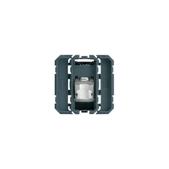 RJ45 gallery cat.6 STP 2M incline 45°