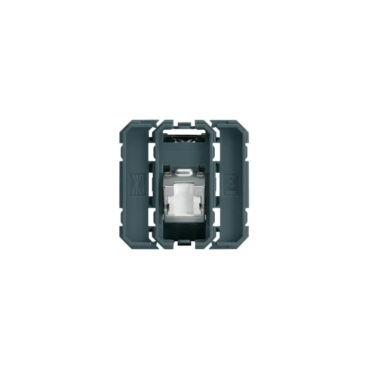 Prise Gallery Rj45 Cat.6 Stp 2 Modules Incliné A 45°
