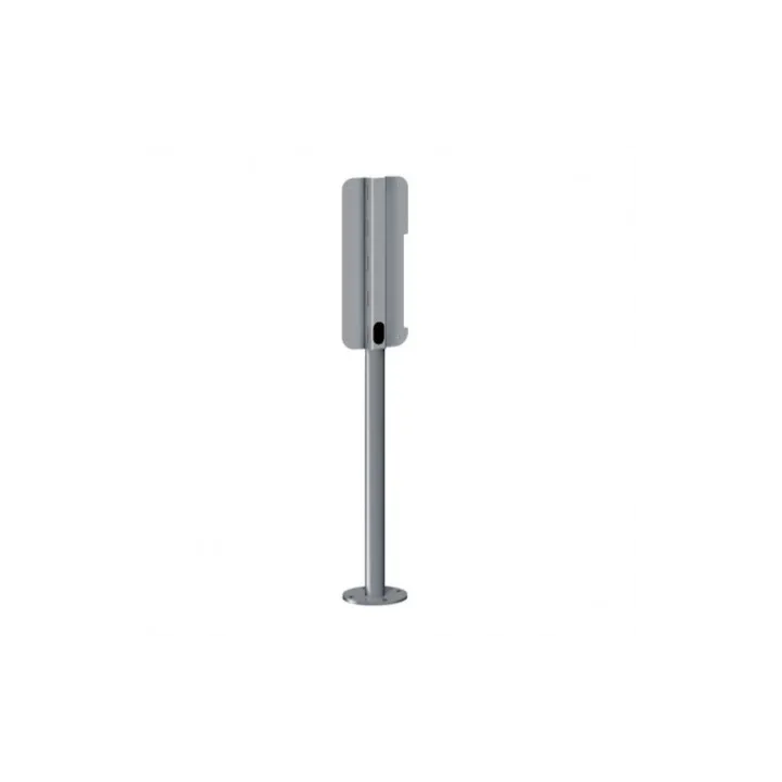Pied Tubulaire Pour 1 Borne De Recharge Référence Xev1K, Xev1R Ral7021