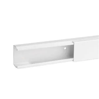 Goulotte De Distribution Non Cloisonnable Ta-E 40X25 1 Compartiment Blanche