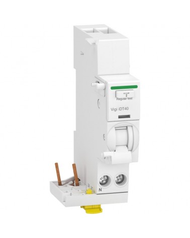 Acti9 Idt40 - Module Diff Vigi DÃ©part - 1P+N - 25A - 30Ma - Type Ac