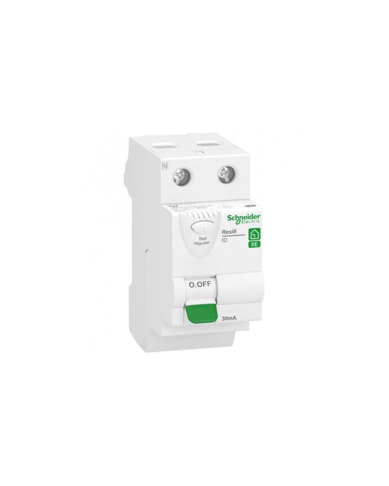 Resi9 Xe - Interrupteur DiffÃ©rentiel - 2P - 40A - 30Ma - Type Ac - Embrochable