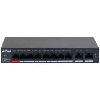 Switch Ethernet 8 ports PoE - Cloud Manageable
