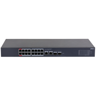 Switch Gigabit 16 ports PoE + 2 SFP - Cloud Manageable - 240W