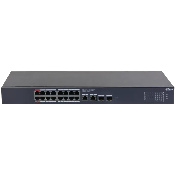 Switch Gigabit 16 Ports Poe, 2Xsfp, Cloud Manageable, 240W