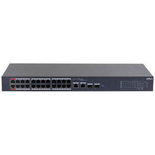 Switch Ethernet 24 Port Poe + 2 Sfp - Cloud Manageable - 375W