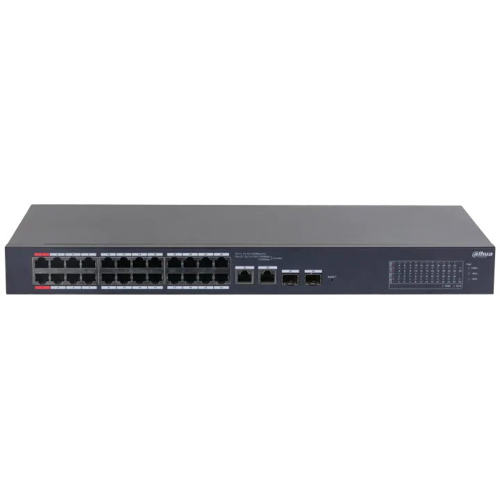 Switch Ethernet 24 Ports Poe, 2Xsfp, Cloud Manageable, 375W