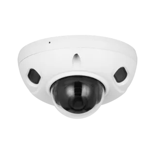 Caméra Dôme Ip Plat 5Mp Ff 2.8Mm Ir30M Ip67/Ik10