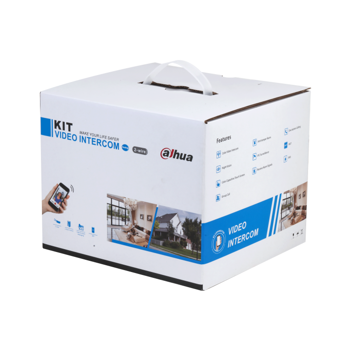 KIT 2 fils 2MP - montage encastré