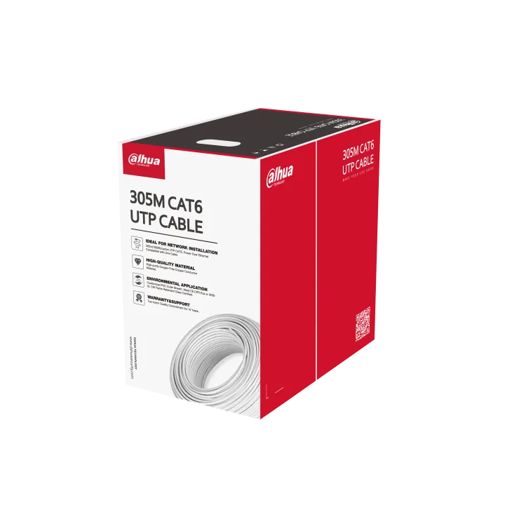 Câble Réseau 305M Utp Cat6 (Bleu)