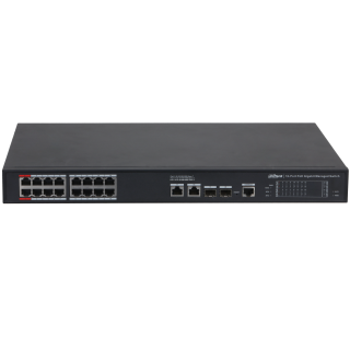 Switch Gigabit Manageable 16 Ports Poe - Longue Distance