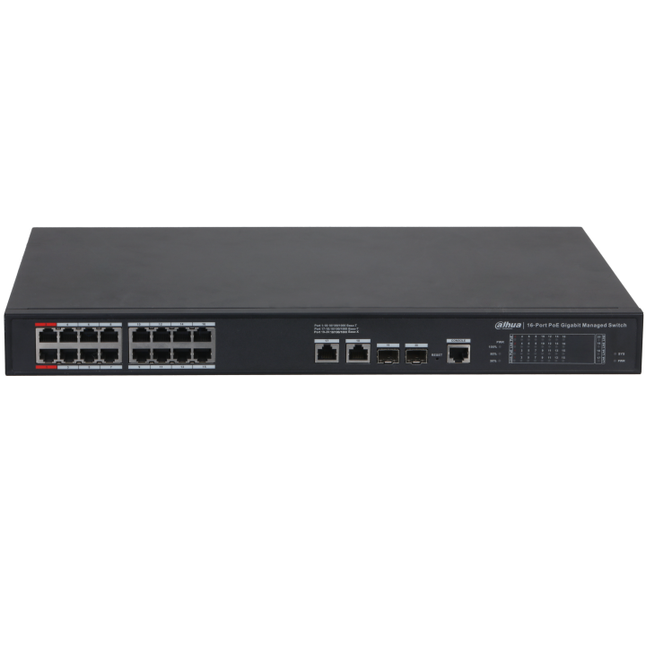 Switch gigabit manageable 16 ports POE - longue distance