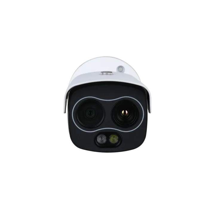 Caméra Bullet Ip Thermique Double Capteur 10Mm En 256×192 Pxl + 12Mm 4Mp