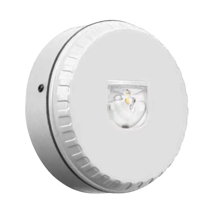 Diffuseur Visuel D'Alarme Feu Flash Rouge Base Courte Pour Montage Au Mur Iq8L-W