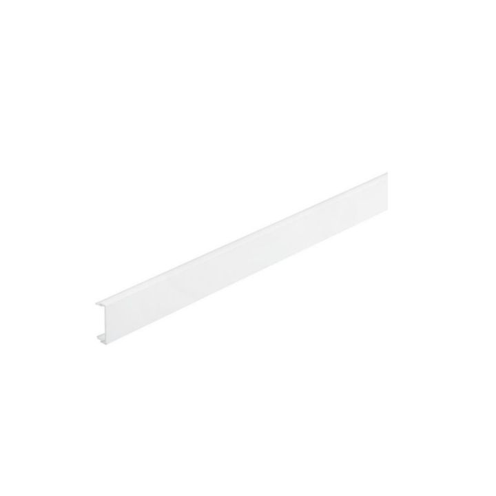 Couvercle largeur 45mm pour goulotte Logix45, colonne, colonnette - Blanc