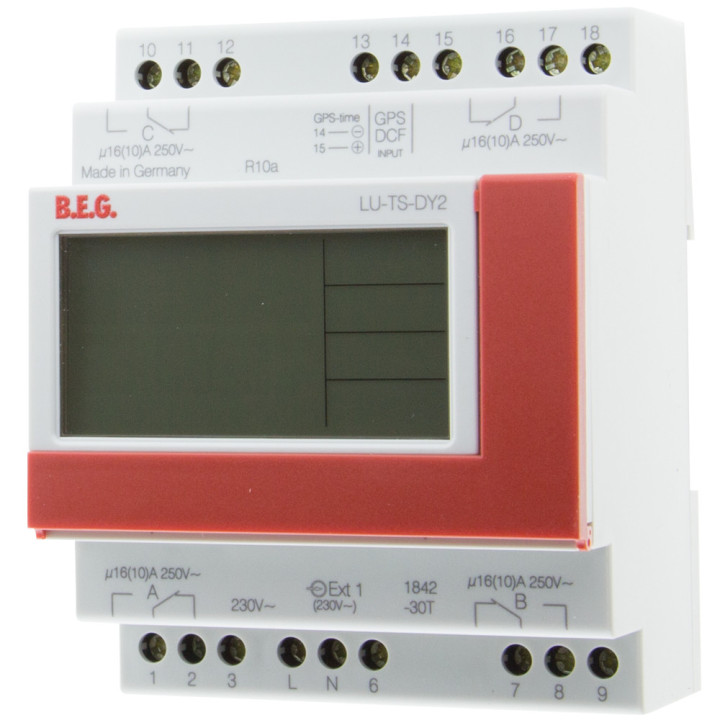 HORLOGE MODULAIRE DIGITALE ANNUELLE