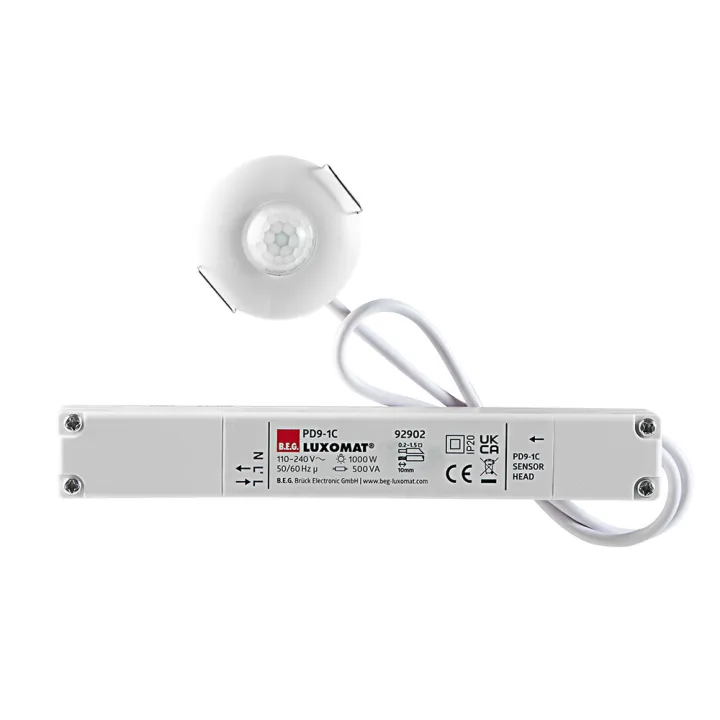Pd9-1C-Fp-Bl Détecteur De Mouvement 360° Faux Plafond Ip20 Ø10 M