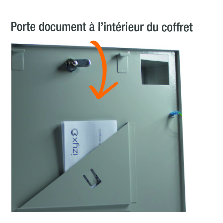 Coffret ACMB en métal 705 x 685 x 116 mm Emplacements 1+5 ou 6