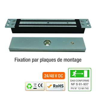 Ventouse Em A Encast 35,5Mm 600 Lbs 24/48V Dc Ctc Reed Nfs61-937