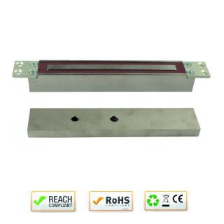 Ventouse EM enc. 30 mm 600 lbs 12/24V DC Contact reed