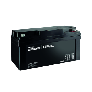 Batterie Rechargeable Vrla 12V / 65 Ah - Bac Fr Ul94 V-0 - 350 X 167 X 178 Mm
