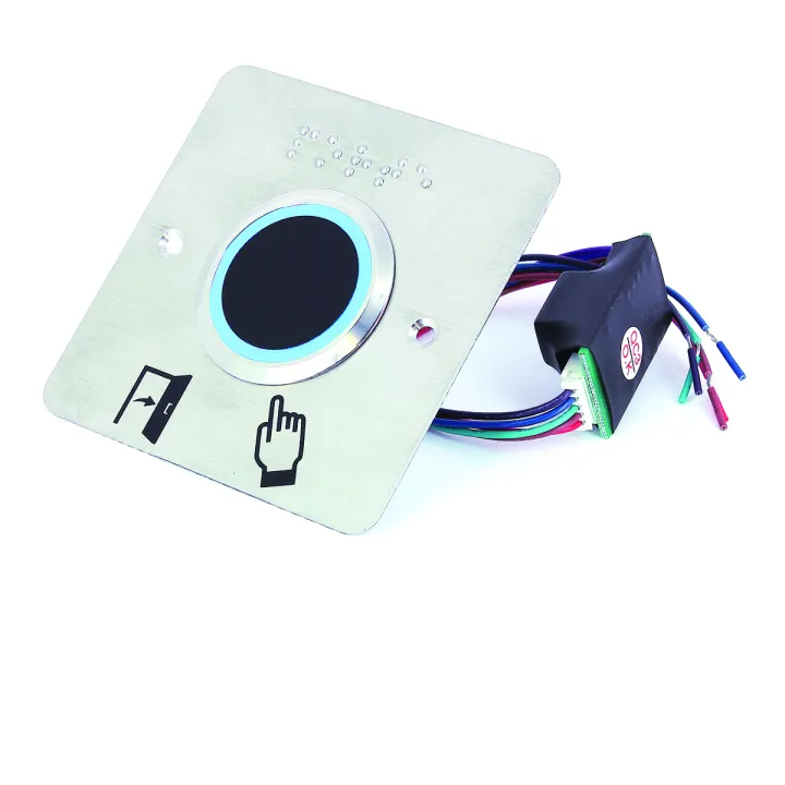 Capteur Ir Diam. 38 Mm 12/24V Dc Halo Bleu/Vert Buzzer Rel. Temporisé + Ssp231