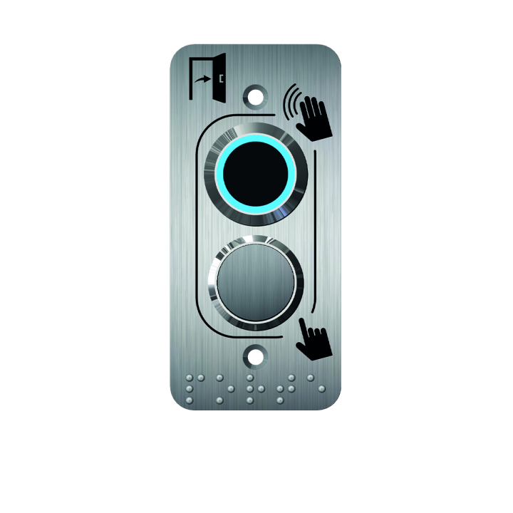 CAPTEUR IR PMR D19mm 12/24V DC BLEU/VERT BUZZER REL.