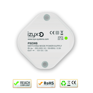 Alimentation Miniature Ip 65 230V Ac / 12V Dc / 2A - A Fils