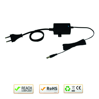 Alimentation Bloc Table 230V Ac / 12V Dc / 1A Câble 2M Avec Fiche Dc
