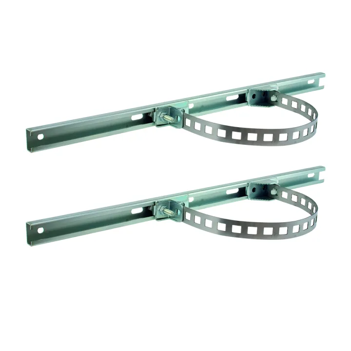 Kit De Fixation Poteau (Diam. Max. 200 Mm) Pour Psw Et Pswb (Larg. Max 600 Mm)