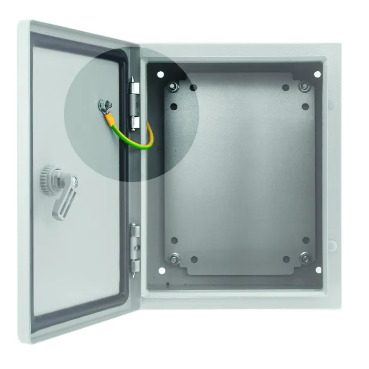 Câble De Mise À La Terre 6 Mm2 / 160 Mm Diam. Œillets 6,4 Mm Pour Coffrets Pswb