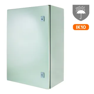 Coffret Étanche Pswb Ip 66 En Métal 500 X 700 X 300 Mm Avec Plaque De Fond