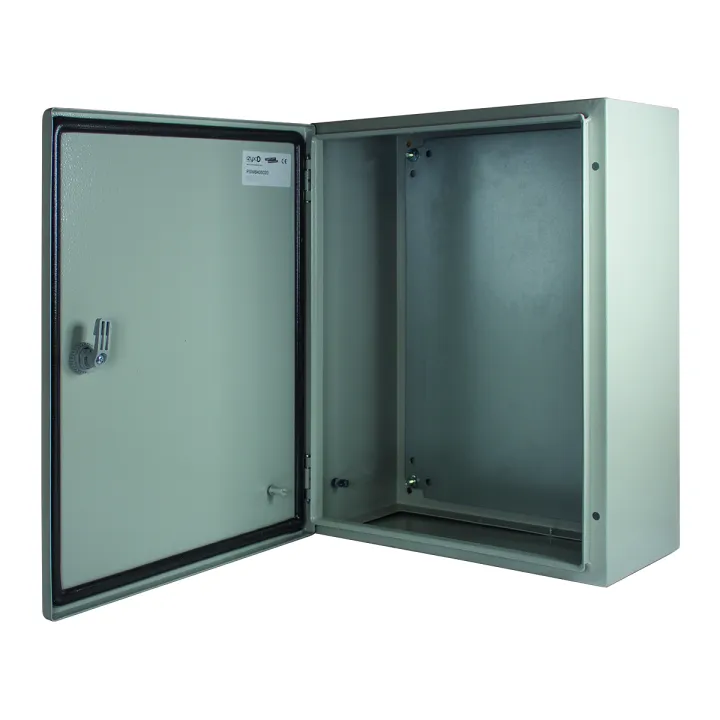 Coffret Étanche Pswb Ip 66 En Métal 400 X 500 X 200 Mm Avec Plaque De Fond