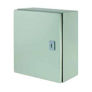Coffret étanche PSWB IP 66 en métal 250x300x150mm+plaque de fond