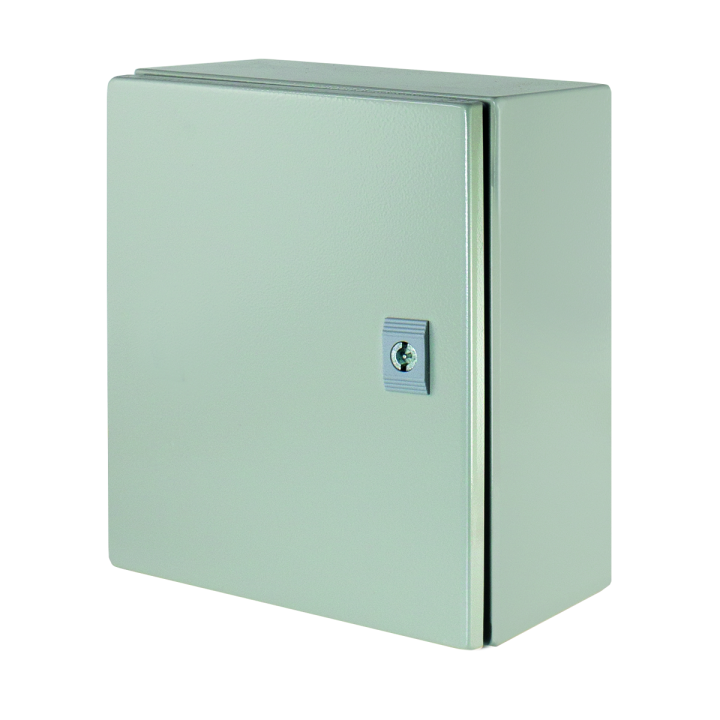 Coffret étanche PSWB IP 66 en métal 250x300x150mm+plaque de fond
