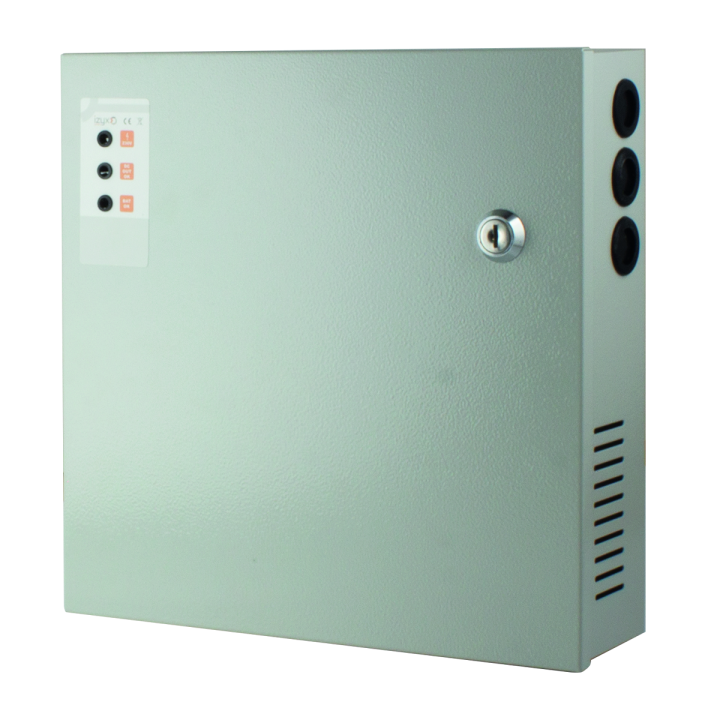Coffret Metal 265 X 265 X 72 Mm Avec Serrure A Cle