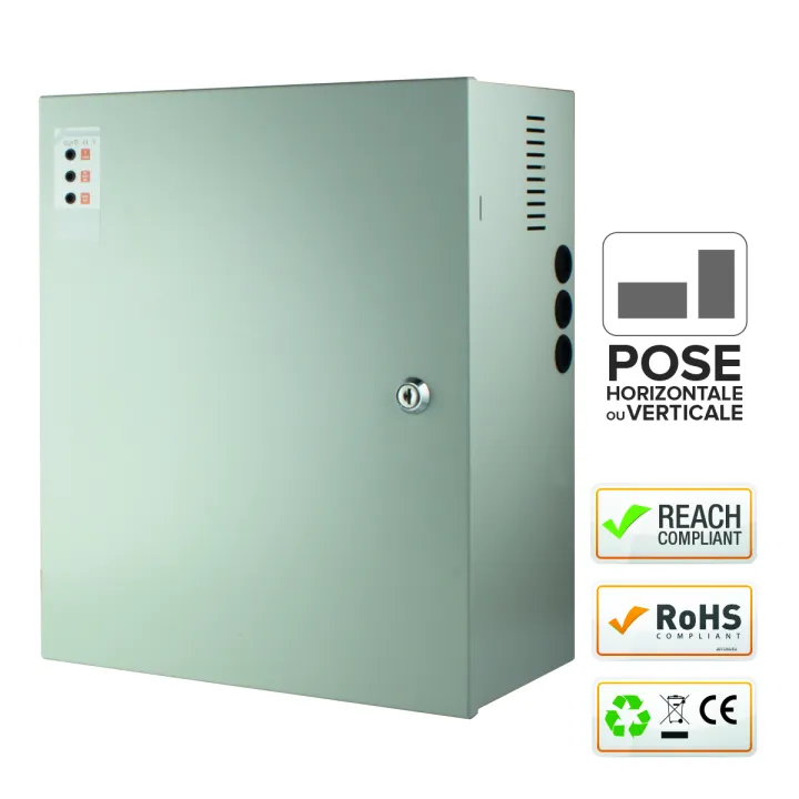 Alimentation Chargeur Psx 230V Ac / 24V Dc (27,6V) / 10A - 320 X 390 X 174 Mm