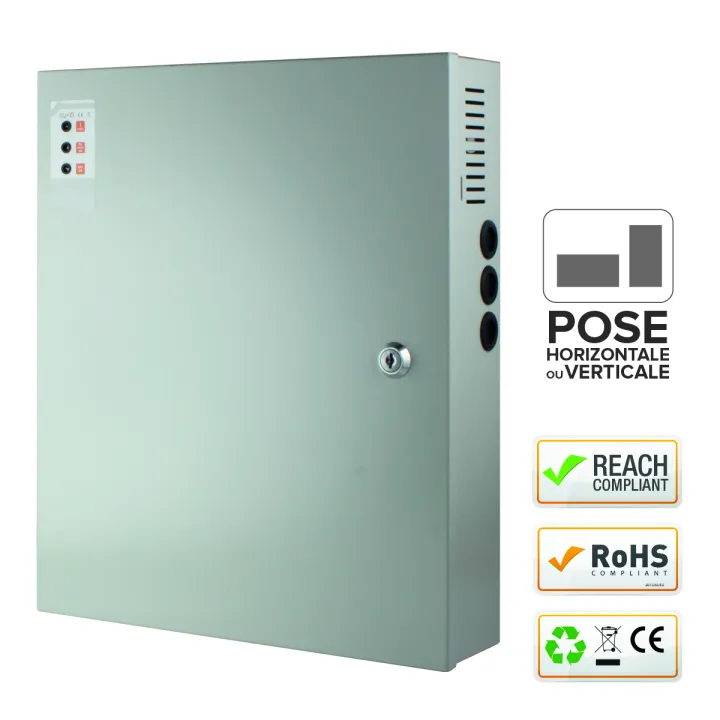 Alimentation Chargeur Psx 230V Ac / 24V Dc (27,6V) / 5A - 320 X 320 X 89 Mm