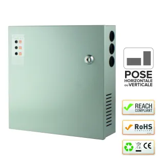 Alimentation Chargeur Psx 230V Ac / 24V Dc (27,6V) / 2,5A - 265 X 265 X 72 Mm
