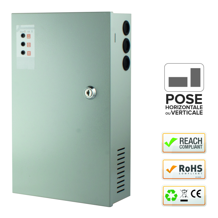Alimentation Chargeur Psx 230V Ac / 12V Dc / 5A - 196 X 324 X 89 Mm
