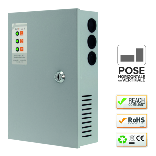 Alimentation Chargeur Psx 230V Ac / 12V Dc / 1,5A - 164 X 244 X 74 Mm