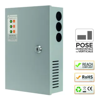 Alimentation Chargeur Psx 230V Ac / 12V Dc (13,8V) / 3A - 164 X 244 X 74 Mm