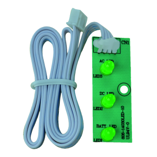 Carte 3 LEDs pour série PSXM - Méplat 880 mm