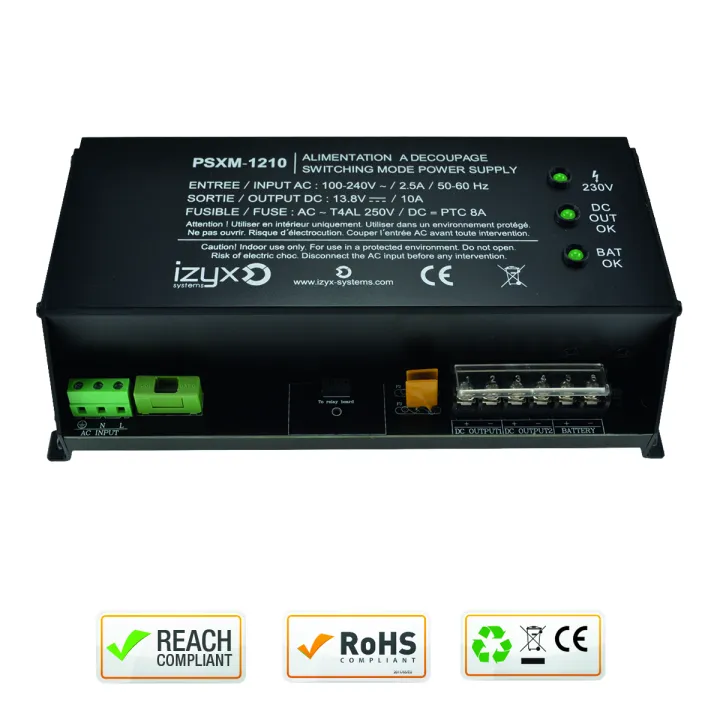 Module Alimentation Chargeur Psxm 14M 230V Ac / 12V Dc (13,8V) / 10A